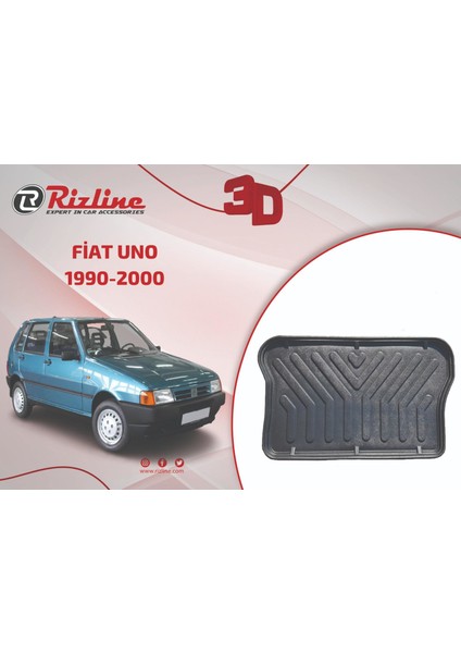 Fiat Uno 1990-2000 3D Bagaj Havuzu