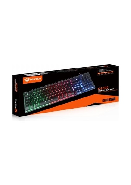Gaming K9300 Rainbow Rgb Oyuncu Klavyesi Meetion