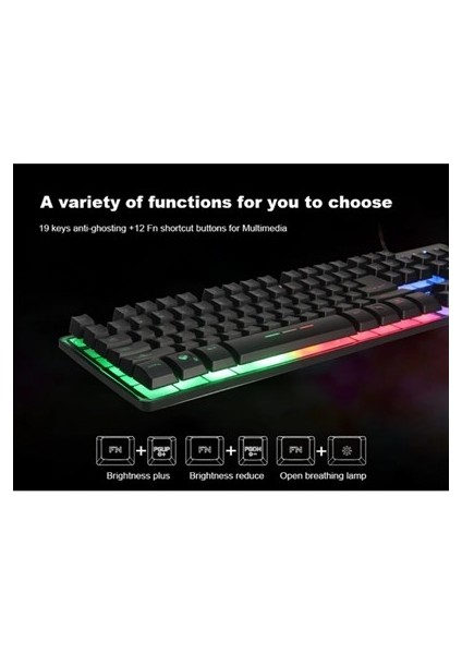 Gaming K9300 Rainbow Rgb Oyuncu Klavyesi Meetion fiyatları