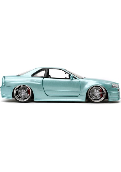 Jada 1:24 Hızlı ve Öfkeli Arabalar Brian's 2002 Nissan Skyline Gt-R BNR34