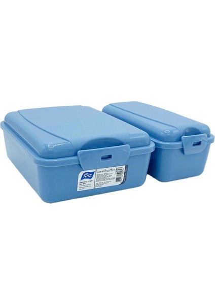 AP-9082 Takeaway Beslenme Kabı Seti Mavi