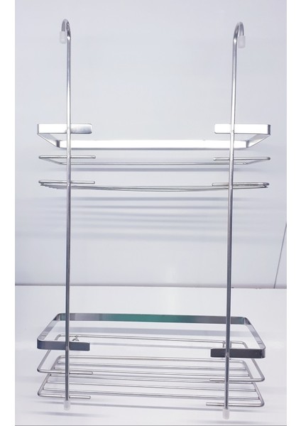 Duşakabin Askılı Banyo Rafı 304 Paslanmaz Mat