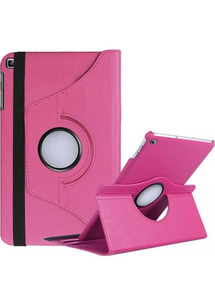 Samsung Galaxy Tab A7 Lite SM-T220 / 225 8.7 Inç Tablet Standlı 360° Dönebilen Deri Kılıf Leather Case