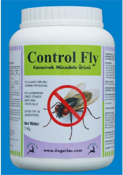 Doğa Ilaç Control Fly Karasinek Ilacı 1 kg