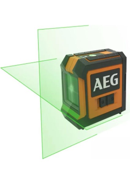 Aeg CLG220-B Çizgili Yeşil Lazer Metre