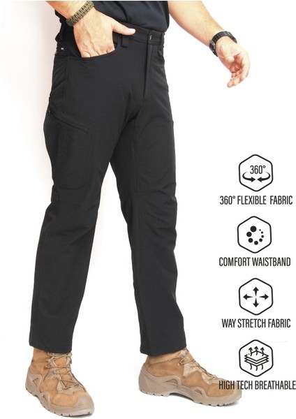 Tactıcal Flex Pant -Siyah