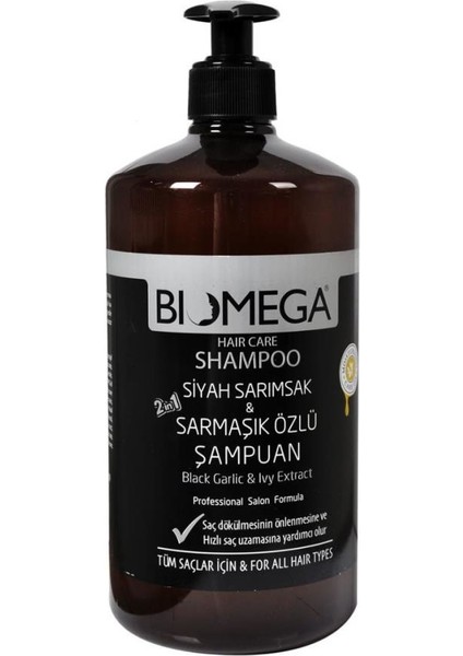 Siyah Sarımsak & Sarmaşık Özlü Şampuan 1000 ml