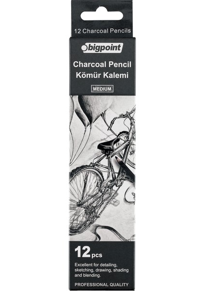 Kömür Kalemi Medium Orta Sertlik fiyatları