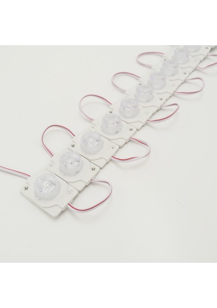 Parlak Işık Parmak Mercekli Modül LED 20 LED 12V 3 Watt