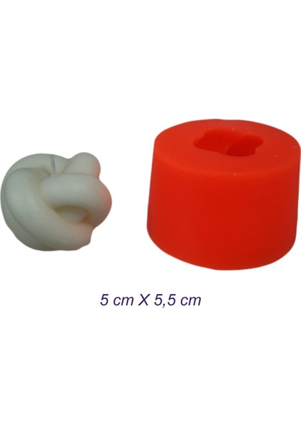 Silikon Hera Mum Kalıbı 5 x 5.5 cm