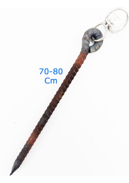 Büyük Orta Irk Hayvan Bağlama Kazığı Ultra Kalın 14 mm Kalınlıkta 70 - 80 cm fiyatları