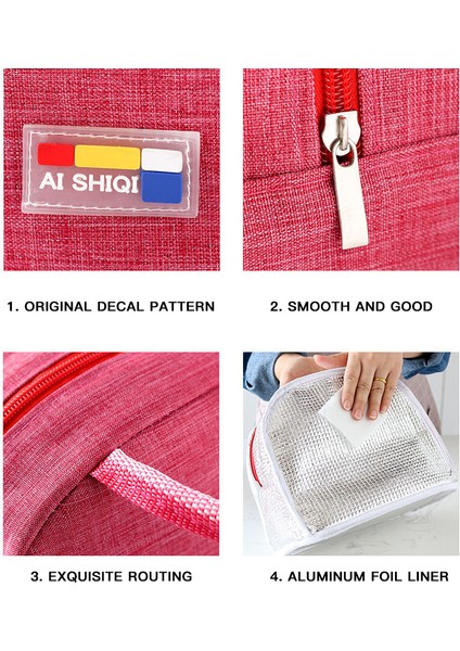 Yalıtımlı Su Geçirmez Kumaş Beslenme Çantası (Yurt Dışından) modelleri