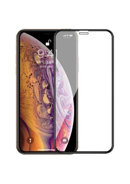 iPhone 12 Pro Max Ekranı Tam Kaplayan Fiber Nano Ekran Koruyucu