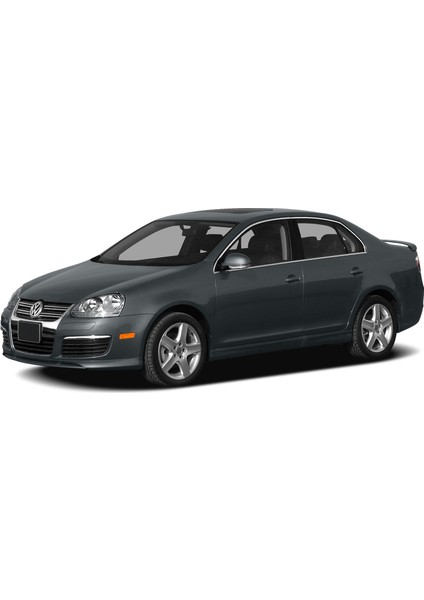 Fetih Oto Vw Jetta Krom Cam Çerçevesi 2007 - 2011 10 Prç Tam Tur