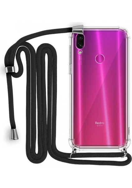 Ip Askılı Tank Şeffaf Kılıf Xiaomi Redmi Note 7