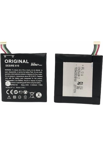 Elite Energy Htc Desire 610 Batarya Pil