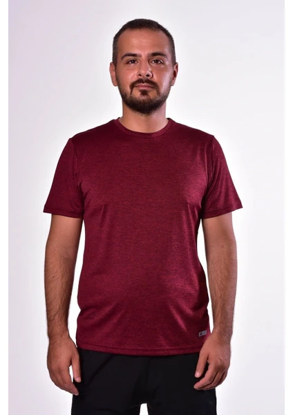 T-Shirt Erkek Bordo-Gıo Tee PL-W1107