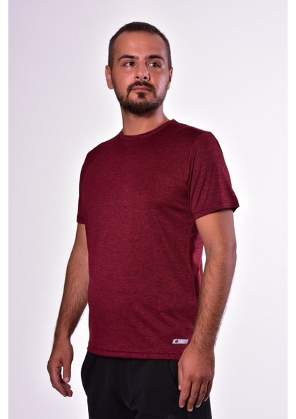 T-Shirt Erkek Bordo-Gıo Tee PL-W1107