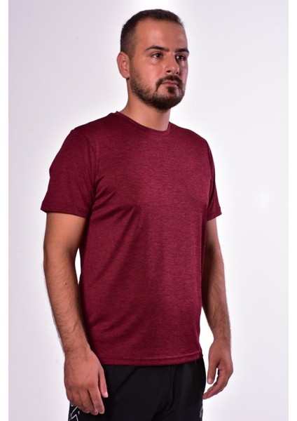 T-Shirt Erkek Bordo-Gıo Tee PL-W1107