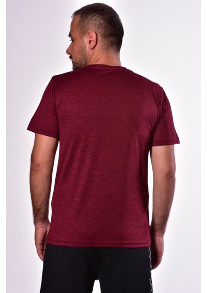 T-Shirt Erkek Bordo-Gıo Tee PL-W1107