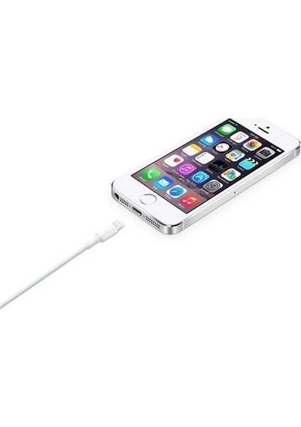 Lightning - USB Kablosu (1 M) MD818ZM/A Apple iPhone Uyumlu Şarj Kablosu fırsatları