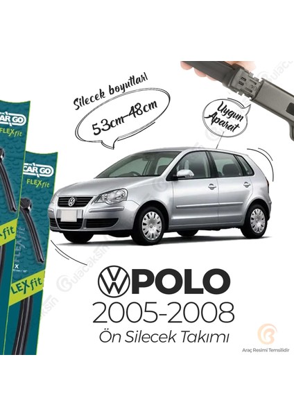 Hc Cargo Volkswagen Polo Muz Silecek Takımı (2005-2008) Bosch Cargo