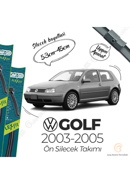 Volkswagen Golf 4 Muz Silecek Takımı (2003-2005) Bosch Cargo