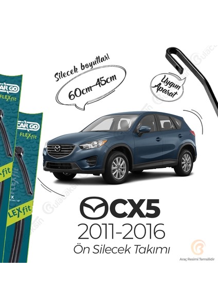 Mazda Cx5 Muz Silecek Takımı (2011-2016) Bosch Cargo