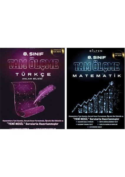 8. Sınıf LGS Türkçe Matematik Tam Ölçme Seti