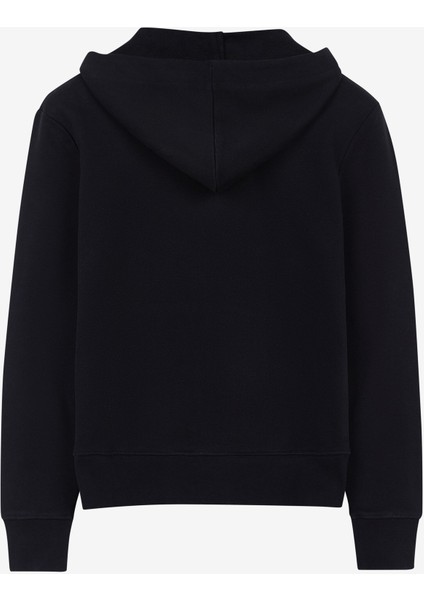 W New Basics Full Zip Hoodie Siyah Kadın Sweatshirt S212186-001 fiyatları