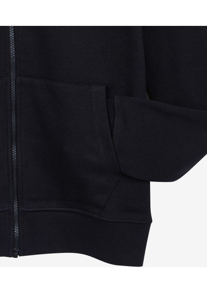 W New Basics Full Zip Hoodie Siyah Kadın Sweatshirt S212186-001 modelleri