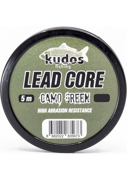 Lead Core Camo Green 5 mt 45LB