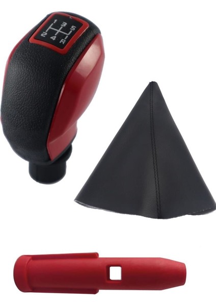 Peugeot Partner 207 301 307 407 508 206 Spor Vites Topuzu Renkli Kırmızı Topuz + 207 Körük