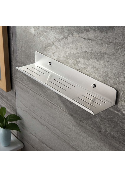 Delta Home Paslanmaz Çelik 40 cm Banyo Duş Rafı Düzenleyici