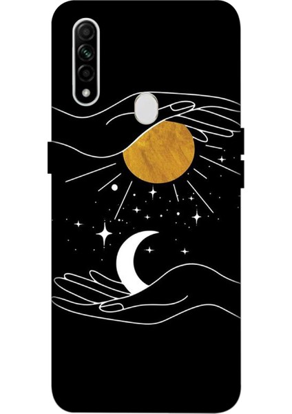 Oppo A31 Kılıf Baskılı Desenli Silikon Kılıf A++-7024