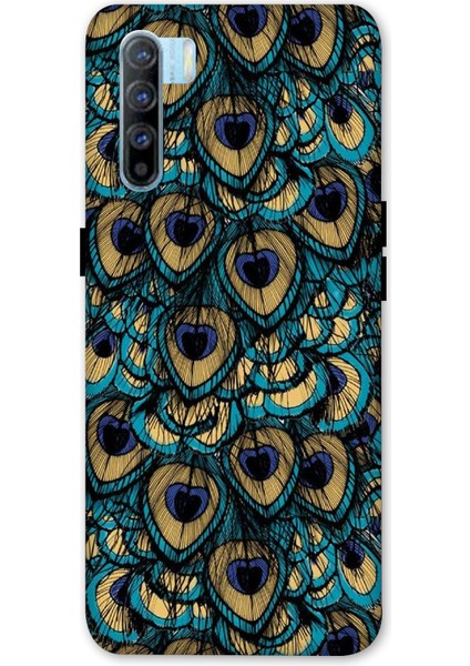 Oppo A93 Kılıf Baskılı Desenli Silikon Kılıf A++-7017