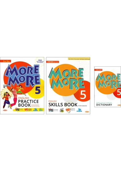 Kurmay Yayınları 5.Sınıf English Practice + Skills Book + Dictionary 2022