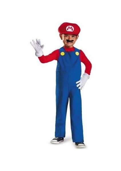 Mario Çocuk Kostümü