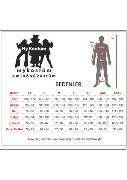 My Kostüm Küçük Prens Çocuk Kostümü