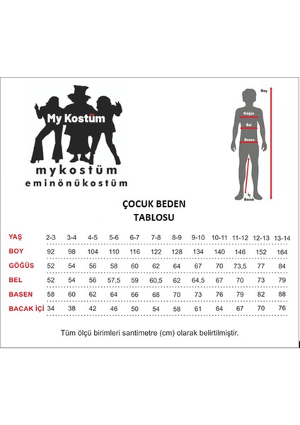 Çocuk Çığlık Kostümü
