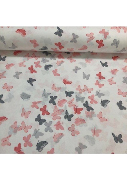 Pamuklu Bebek ve Çocuk Lastikli Çarşaf Kelebekli 90x200 cm modelleri