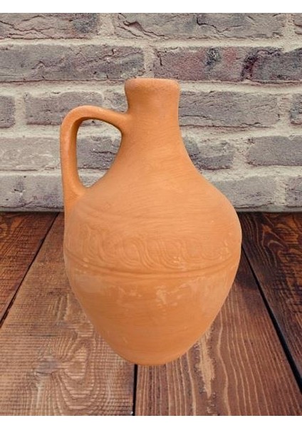 Düğün Testisi Sade Küçük Testi - Terleyen Testi 23 cm