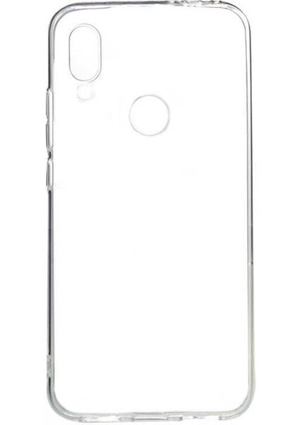 Xiaomi Redmi 7 Kılıf Şeffaf Süper Silikon Kamera Korumalı