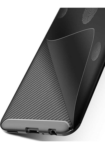 Huawei Honor 20 Lite Kılıf Zore Negro Antişok Karbon Silikon modelleri