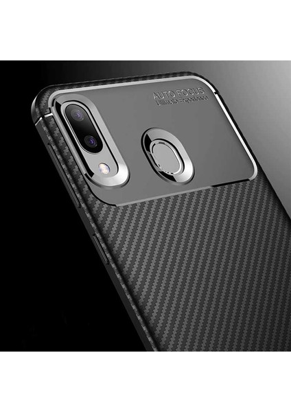 Samsung Galaxy A30 Kılıf Zore Negro Antişok Karbon Silikon indirimleri