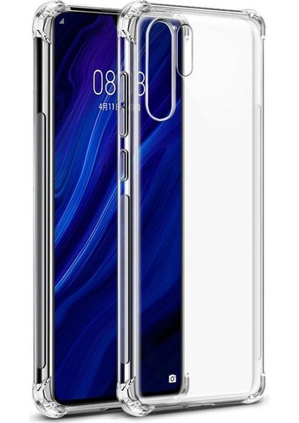 Huawei P30 Pro Kılıf Kenar Korumalı Şeffaf Antişok Silikon fiyatları