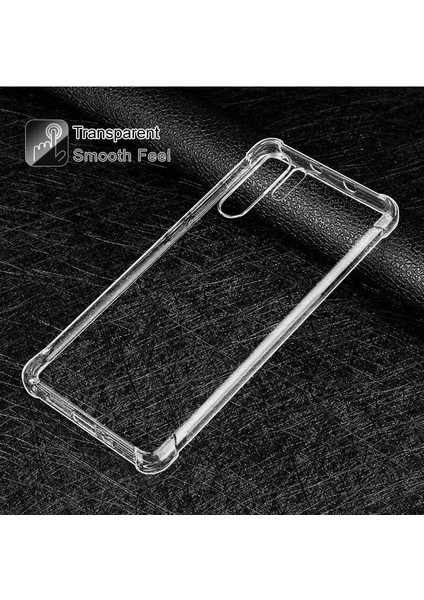 Huawei P30 Pro Kılıf Kenar Korumalı Şeffaf Antişok Silikon modelleri