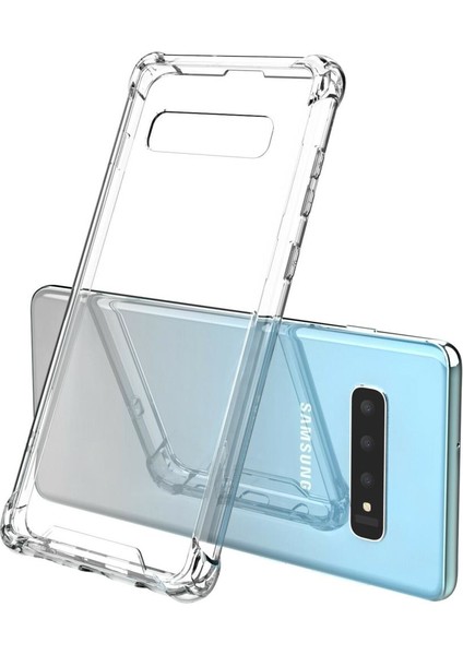 Samsung Galaxy S10 Kılıf Kenar Korumalı Şeffaf Antişok Silikon indirimleri