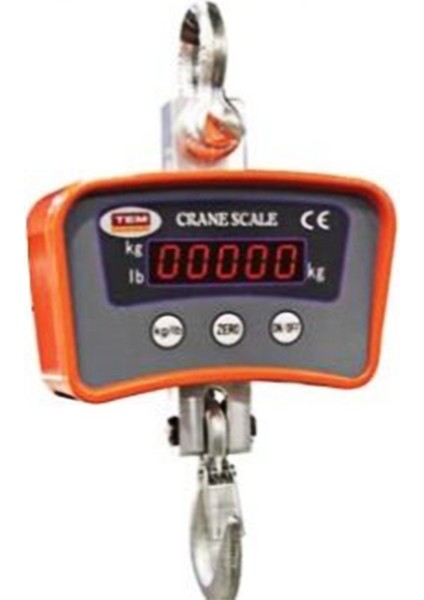 Ekonomik Çengelli Baskül Alüminyum Kasa XCSH500-LED-ALM