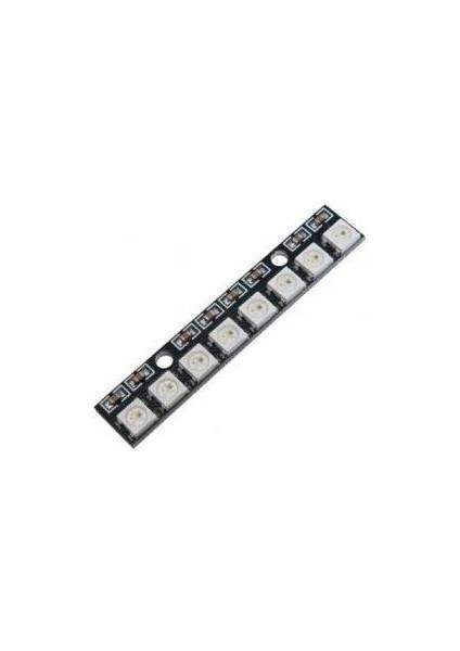 WS2812B Neopixel 8′li Şerit WS2812 Full Color Rgb LED Module [neo Pixel] [8 Bit]